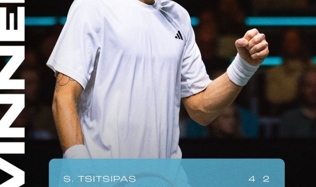 九游会·j9官方网站ATP500鹿特丹:前澳网亚军西西帕斯0-2不敌资格赛选手,止步八强